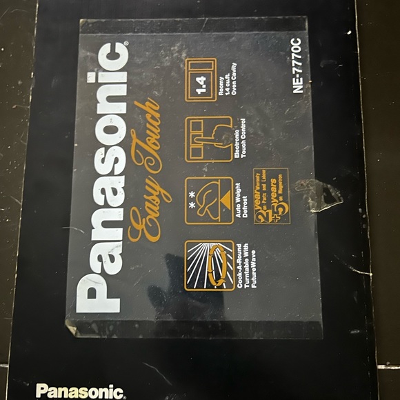Panasonic microwave oven cookbook vintage - Picture 2 of 3